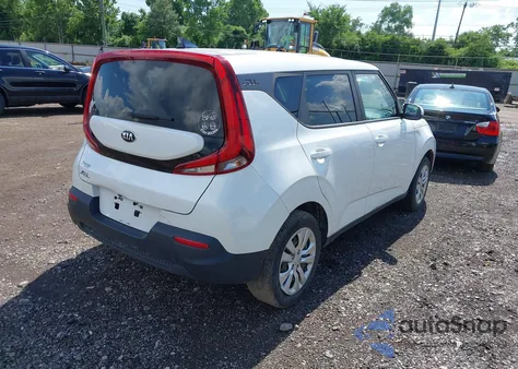 2020 Kia Soul Lx z USA, uszkodzony, nr VIN KNDJ23AU8L7703844